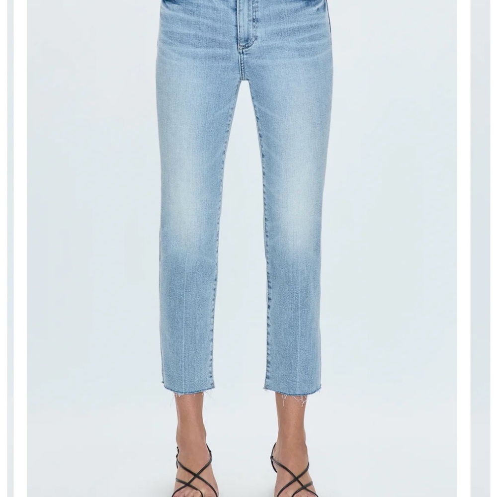 MONROE CROP HIGH RISE CIGARETTE CROP JEAN